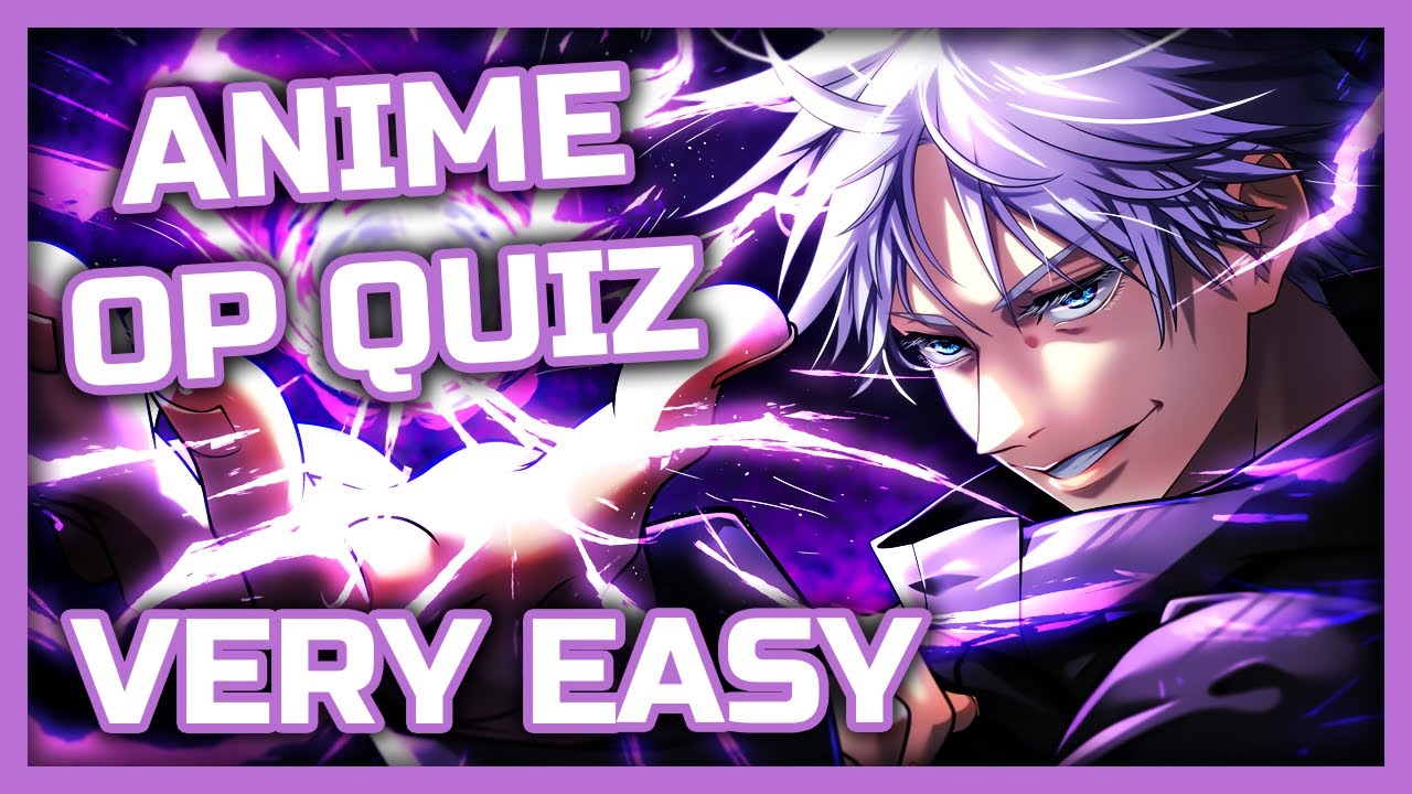 Anime Opening Quiz - 70 Openings [VERY EASY - OTAKU] - BiliBili