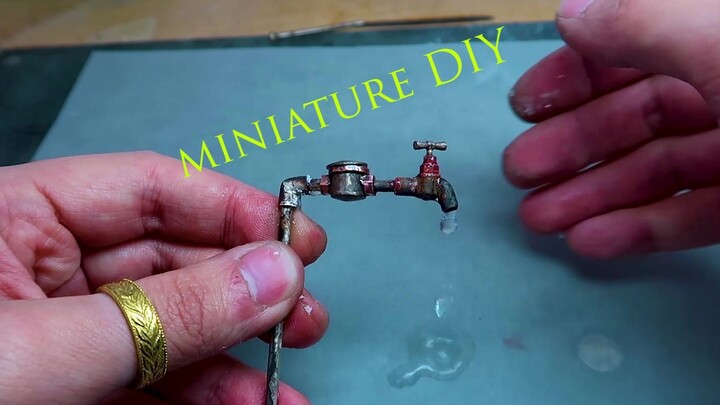 [Miniatur] Membuat Selang Air di Rumah Boneka