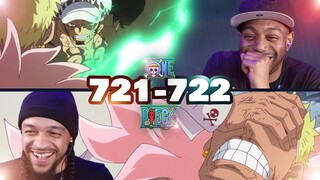 Law Used Gamma Knife On Doflamingo 🔥 One Piece Reaction - Episodes 721-722