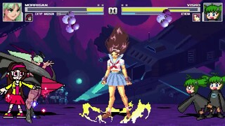 AN Mugen Request #1705: Morrigan & Cathy Madison VS Visko & Athena