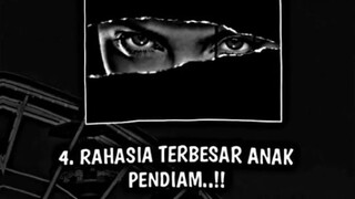 4 rahasia terbesar orang pendiam