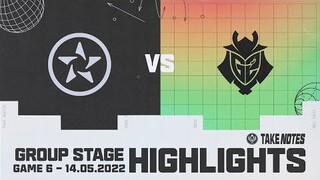 Highlights ORD vs G2 [Vòng Bảng - Ngày 5] [MSI 2022][14.05.2022]