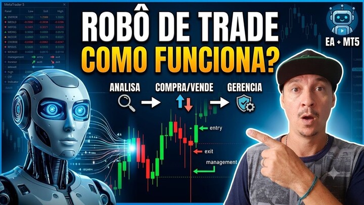 O que é um Robô de Trade e como funciona no Meta Trader 5