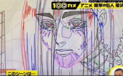 今井有文原画解禁！进击的巨人最终季利威尔&三笠立体机动cut_附前几季原画片段