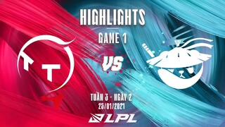 [Highlights] TT vs. AL - Game 1 | Tuần 3 Ngày 2 | LPL Mùa Xuân 2022