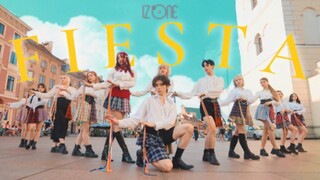 [赏心悦目]波兰高颜值舞团男女刀群舞翻跳IZ*ONE -'FIESTA' [KPOP IN PUBLIC]Dance Cover by Majesty Team