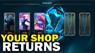 Your Shop is back - Date & Info - League of Legends