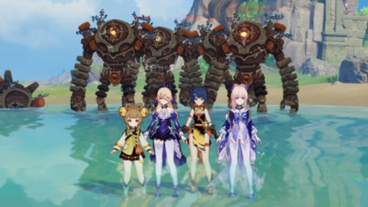 [Genshin Impact] Four summons appeared all summer long.