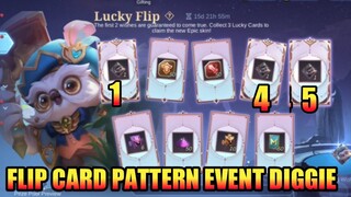 Flip Card Pattern Event Diggie | Share Your Pattern | MLBB