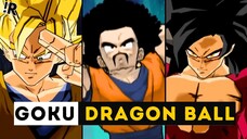 GOKU dari masa ke masa di Game Dragon Ball Budokai PS2