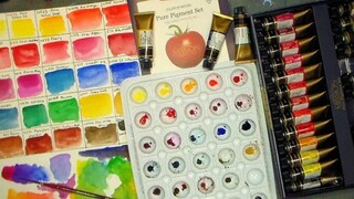 REVIEW of Mijello Mission Gold Class Watercolors Pure Pigment Set