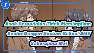 Sakurajima Mai | Anak Berandalan Tidak Memimpikan Senior Dengan Kostum Kelinci AMV_1