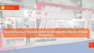 Best Exhibition Stand Builder in Chennai for Creative Expo Presence