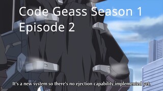 Code Geass Season 1 - Episode 2