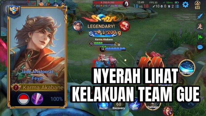 NYERAH LIHAT KELAKUAN TEAM GUE