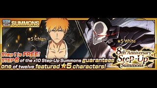 กลับมาเปิดกาชาเกมหมา เพราะมันครบรอบ8ปี : Bleach Brave Souls เปิดตู้8ปี