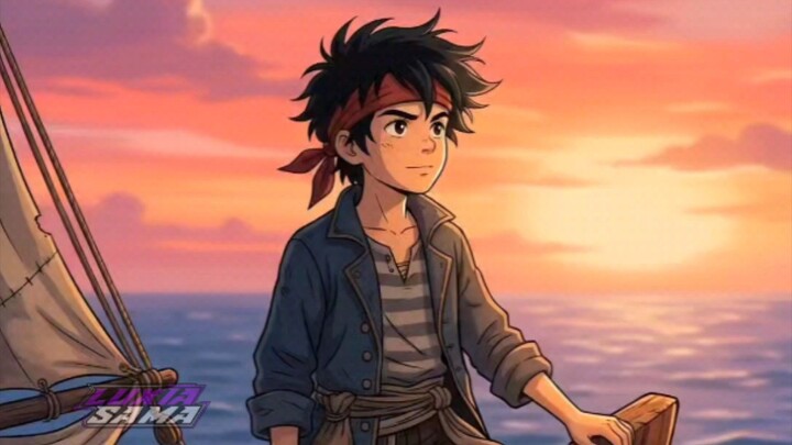 Anime Pendek Bajak Laut Kecil original by Luxia Sama
