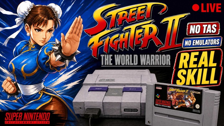 [SNES][PAL] Street Fighter II: The World Warrior in Real Hardware