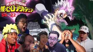 SO MUCH EMOTIONS ! MY HERO ACADEMIA SEASON 4 EPISODE 22 REACTION MASHUP