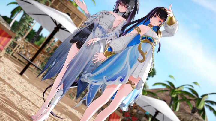 [Honkai Impact 3/MMD] Lucia & Selina——Are you satisfied with your first dance, Commander?