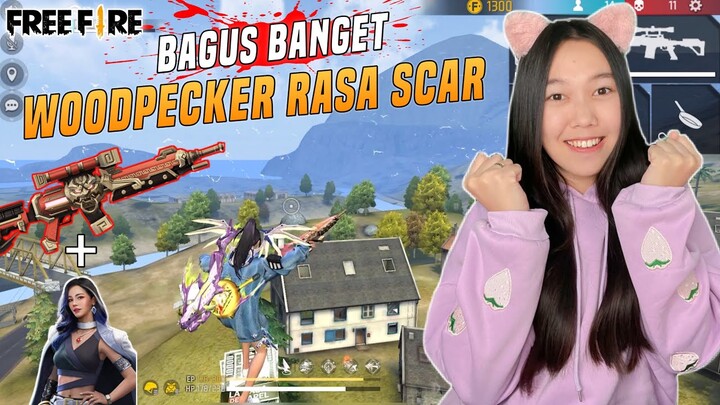 WOODPECKER TERBARU KENCENG BANGET, MUDAH HEADSHOT - FREE FIRE INDONESIA