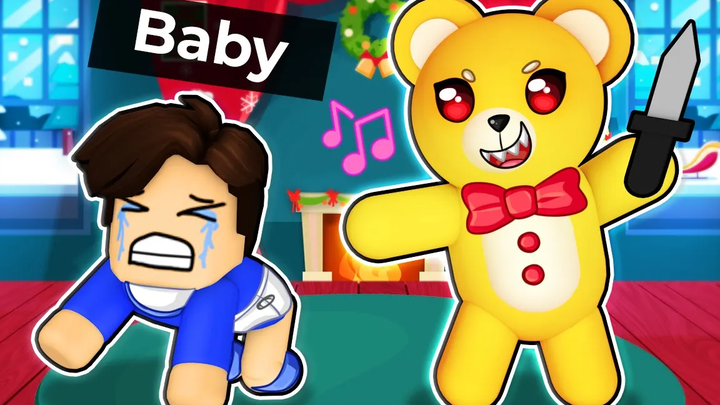 ความชั่วร้ายของฉัน TEDDY BEAR ใน Roblox Daycare!