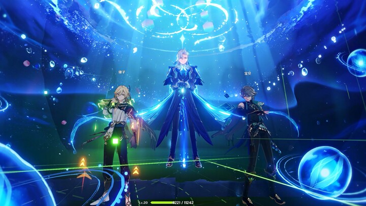 Cảnh quay đẹp nhất phiên bản mới, tổ nam vô địch