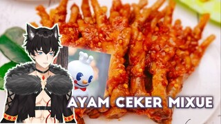 GERAI MIXUE UDAH GANTI JUAL AYAM - CHICKEN FEET "FUN CLIP" VTUBER INDONESIA #VCreators #VTuberID