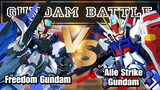 Pertandingan Freedom Gundam VS Aile Strike Gundam - Gundam Supreme Battle