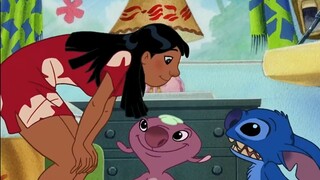 The test subject that speeds up the heating of rice activates his skill, and Lilo grows 10 years old