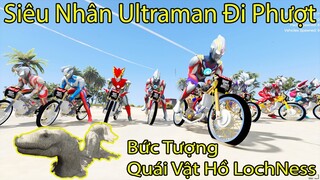 GTA 5 Mod - Biệt Đội Siêu Nhân Ultraman Đi Phượt Khám Phá Đảo Mới Trong GTA 5