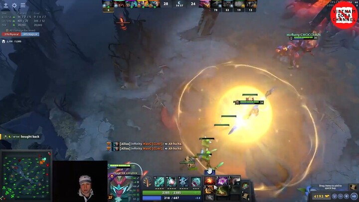 Cách để làm mù 1 người trong DOTA #DOTA #game