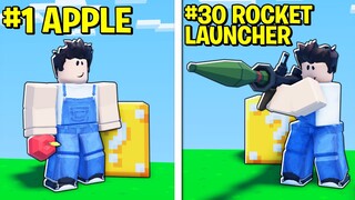 EVERY POSSIBLE LUCKY BLOCK LOOT 🍀 Roblox Bedwars