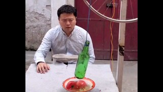 Mesin jus otomatis! Penemuan yang serius