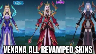 All VEXANA Skins Revamped Update | MLBB