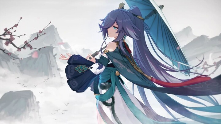 [Honkai Impact 3/Fu Hua/Written Lyrics] When the wind blows, the flowers bloom and fail to return to