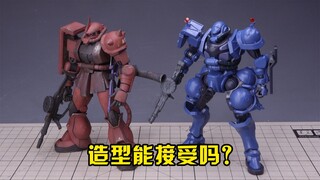 造型大逆不道吗？万代HG GquuuuuuX军警扎古拼装点评