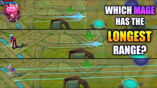 WHICH MAGE HAS THE LONGEST RANGE? | MOBILE LEGENDS