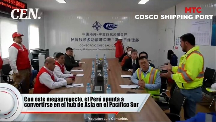 CHINA BUILD THE LARGEST PORT IN CHANCAY PERU, IT WILL BECOME OPERATIONAL IN 2024