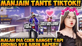 MANJAIN TANTE TIKTOK SELAMA 24 JAM AUTO SALTING DAN BENER BENER BAPER DIA!!