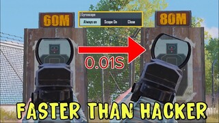 Tips & Trick Cara Flick Scope !! Cuma Butuh 0.01 Detik !!