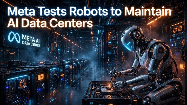 Meta Tests Robots to Maintain AI Data Centers.