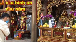 Gia Đình Săn Bắt Ẩm Thực Vùng Cao Đi Chùa Cầu Bình An Đầu Năm 2021| TQN86