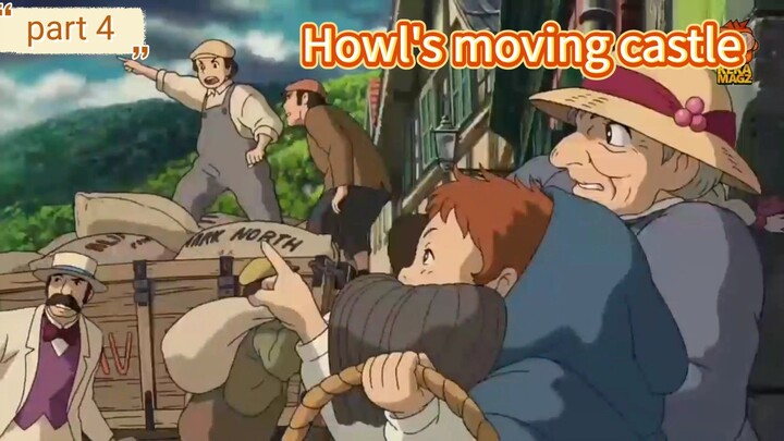 review Anime Howl's moving castle.#part4