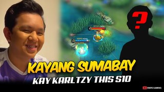 ANG JUNGLER NA MAKAKASABAY KAY KARLTZY THIS MPL S10. . .🤯😮