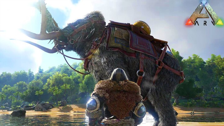 Ark Survival Evolved: Mammoth! Tôi muốn đảm nhiệm vị trí hỗ trợ của Yutyrannosaurus!