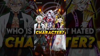 Who Is The Most HATED Demon Slayer Character? #shorts #doma #muzan