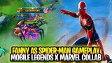 Fanny As Spiderman Gameplay | Mobile Legends: Bang Bang