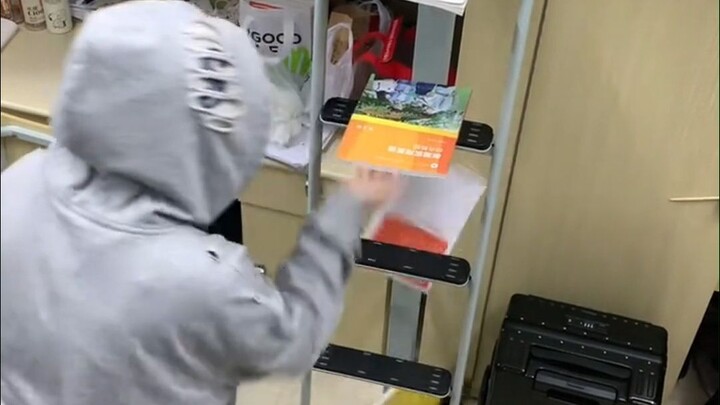 College students can’t contain their joy when they find out it’s time for a break!