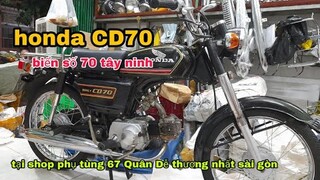 honda CD70 biển sô tây ninh. máy thì thầm. Điện đốm đầy đủ về chỉ đổ xăng